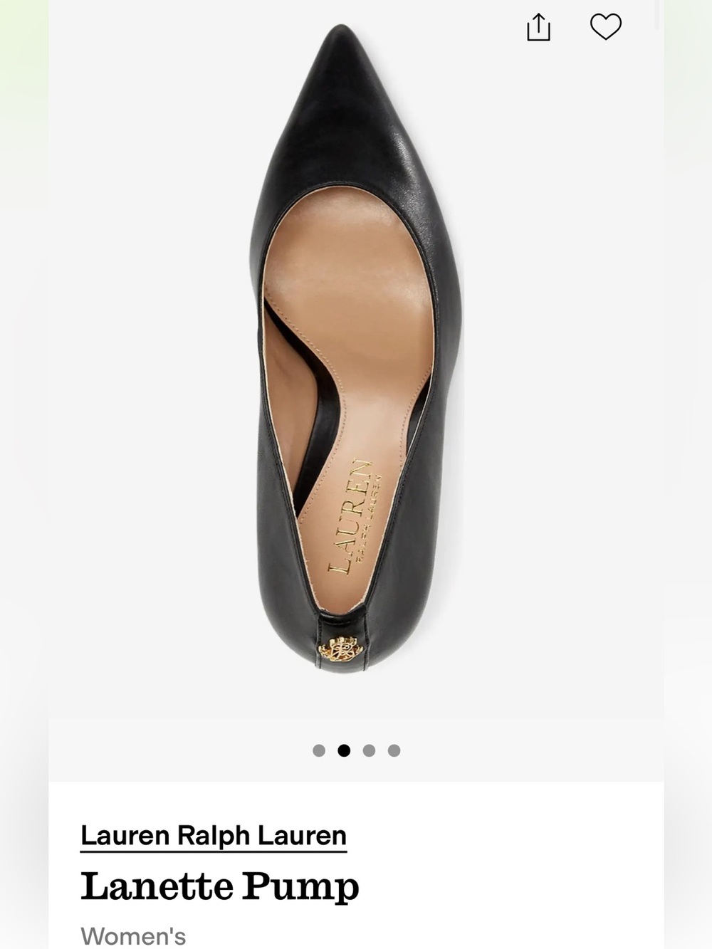 Ralph Lauren Lanette Pump